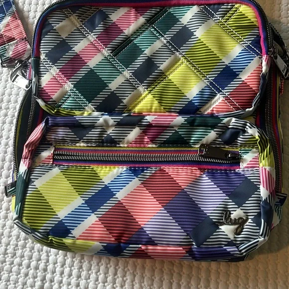 Lug Wrangler Crossbody Bag Playful Plaid - Picture 3 of 7